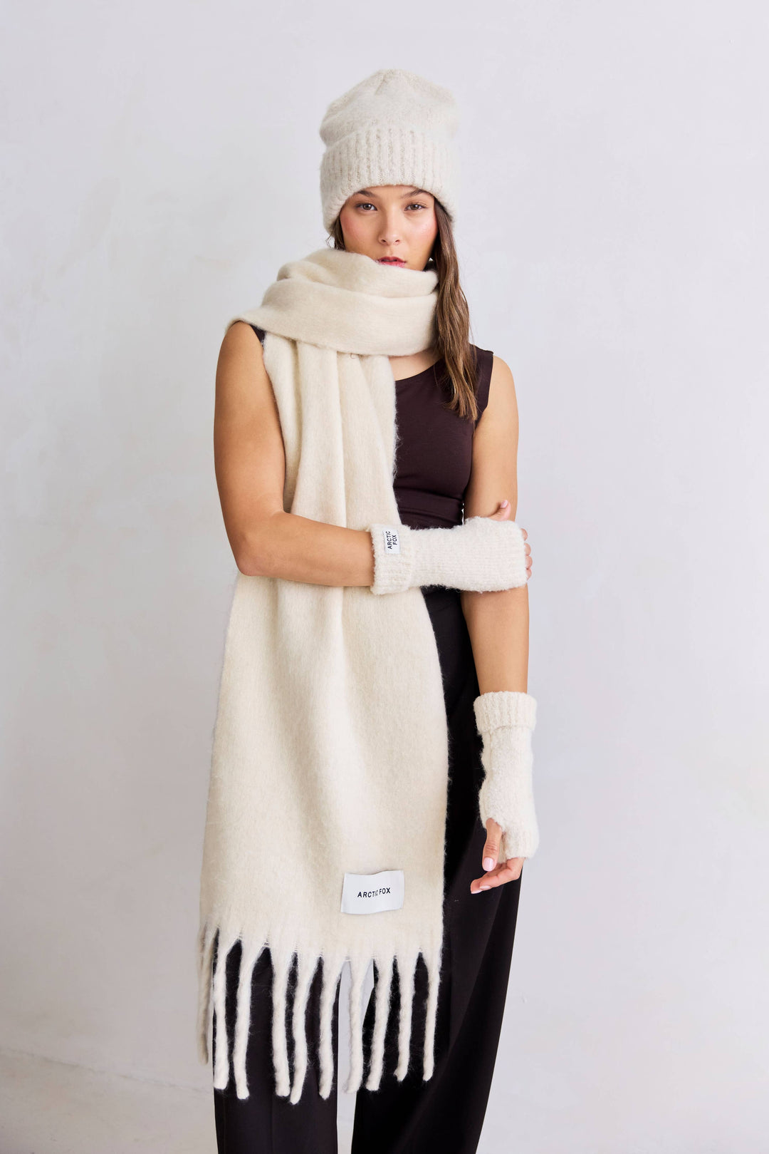 The Reykjavik Beanie - Pebble Beige