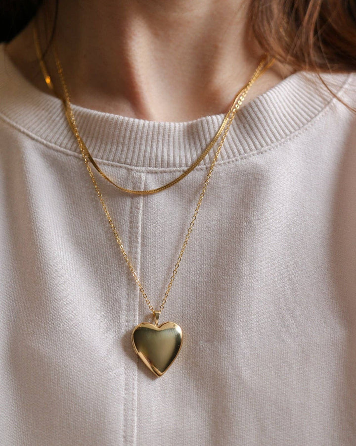 Heart Locket - 14k Gold Fill