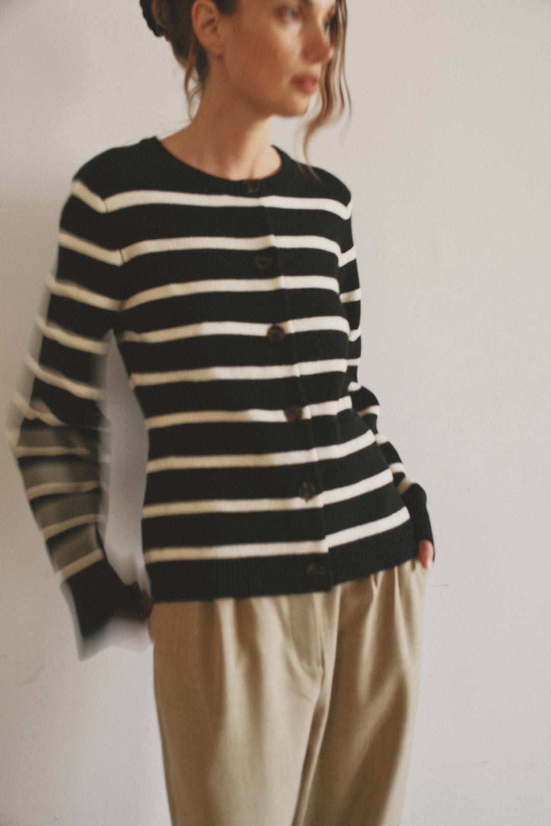 The Cindy Striped Cardigan