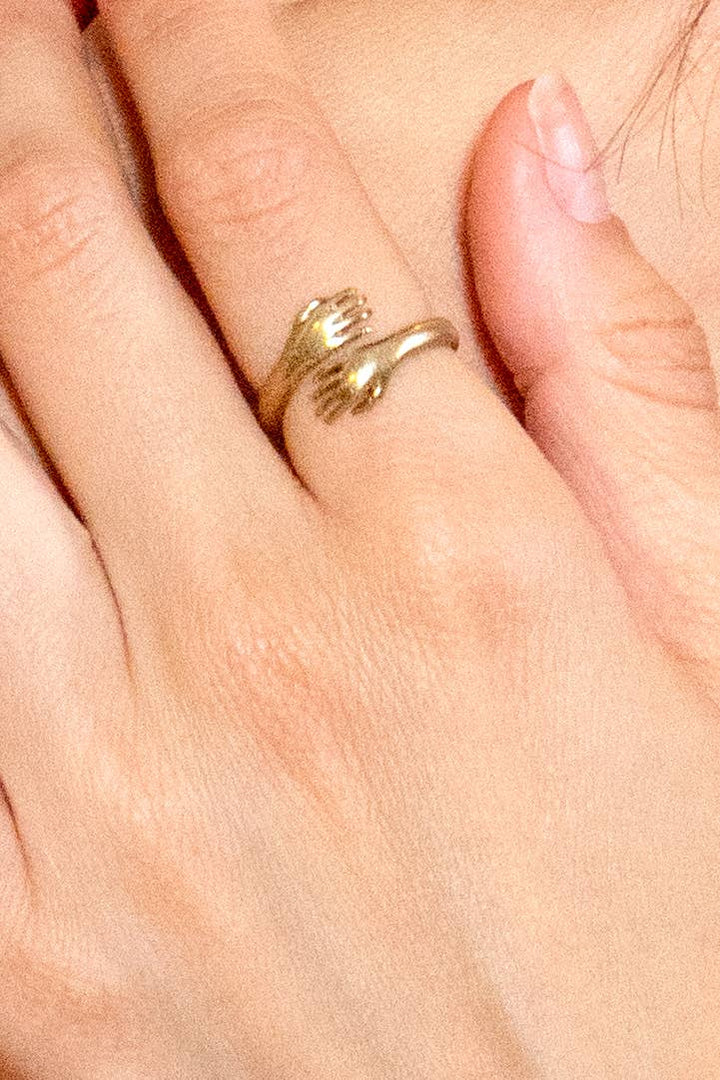 I Wanna Hold Your Small Hand Ring - Gold