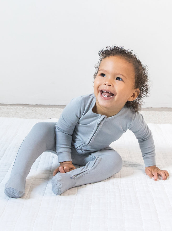 Peyton Zipper Sleeper - Mist