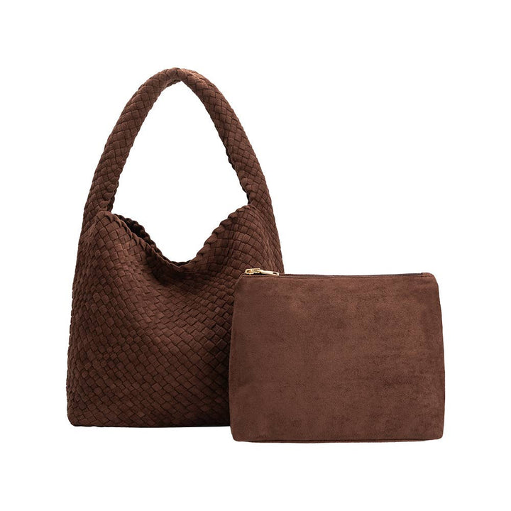 Johanna Vegan Suede Shoulder Bag