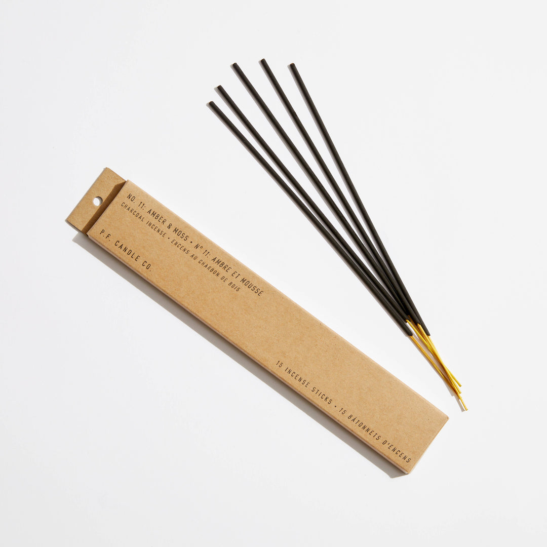 PF Candle Co Amber Moss Incense Sticks