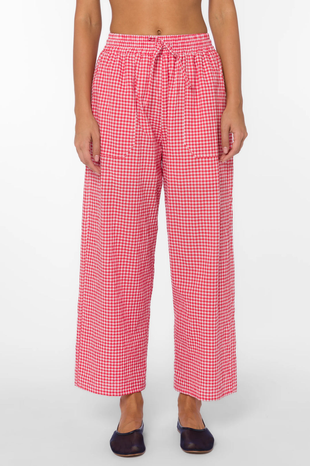 Cherry Gingham Pant