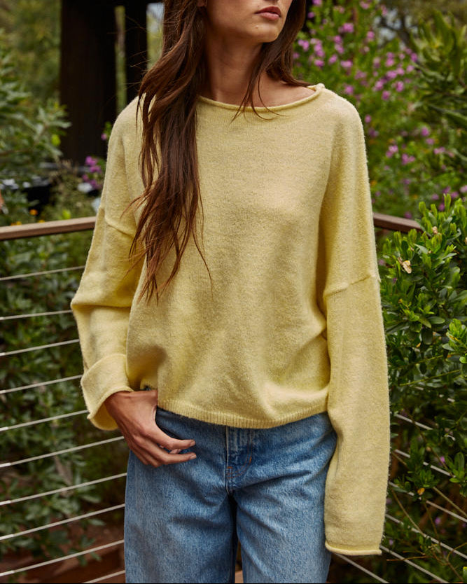 Roll Neck Pullover Sweater