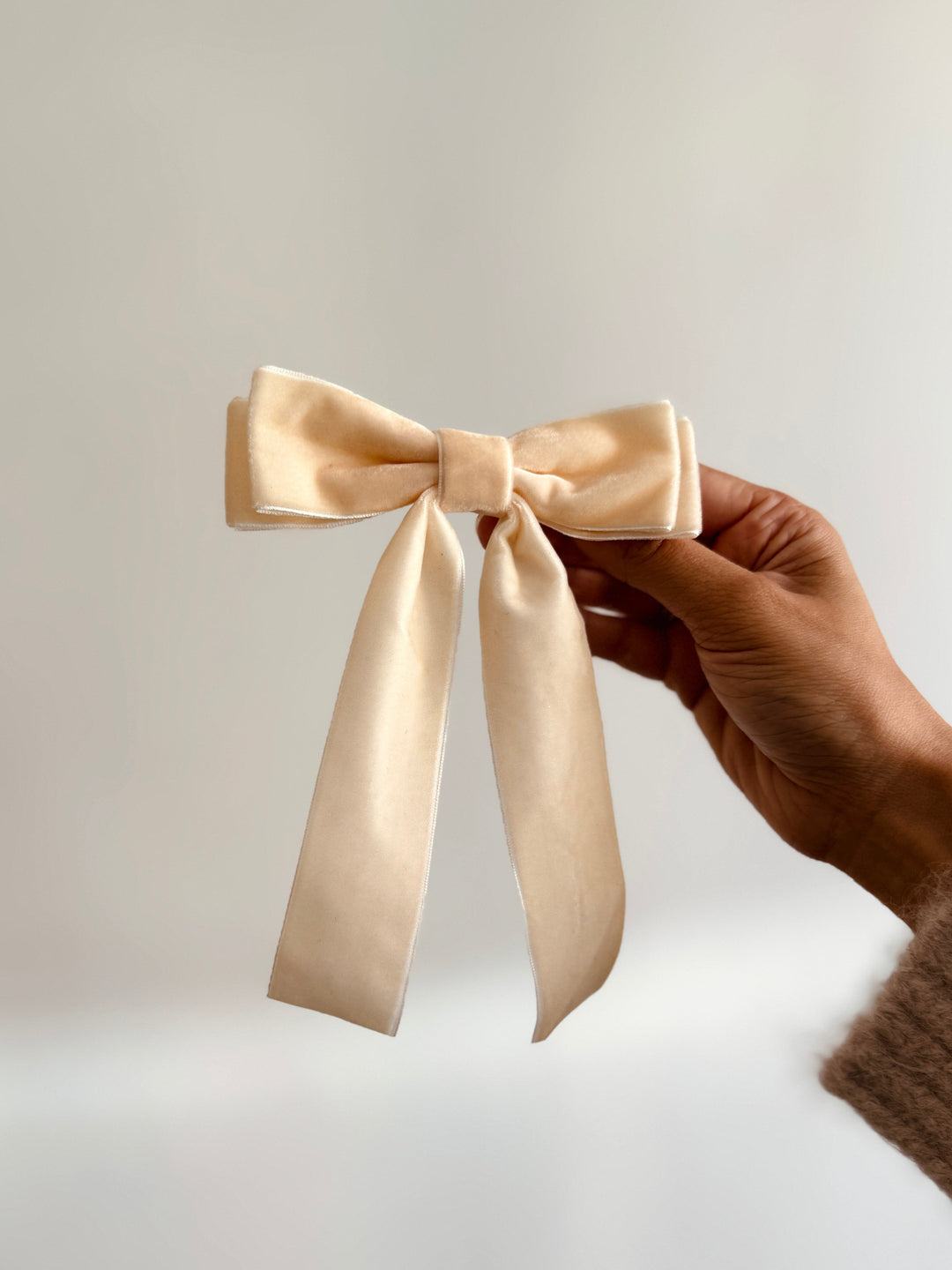 Velvet Valentine Hair Bow