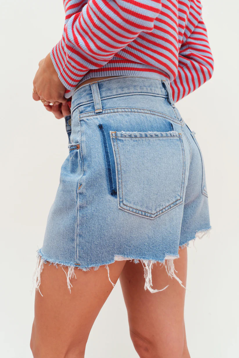 Crossroads Denim Shorts - Pulse
