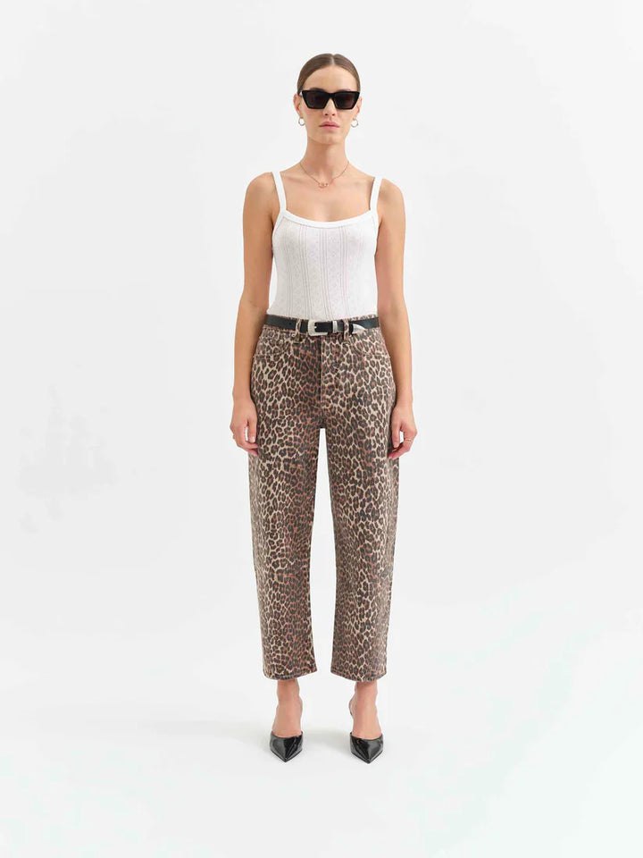 Westward High Rise Barrel Jeans