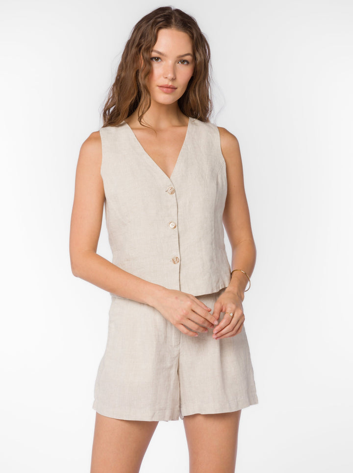 Delis Linen Vest