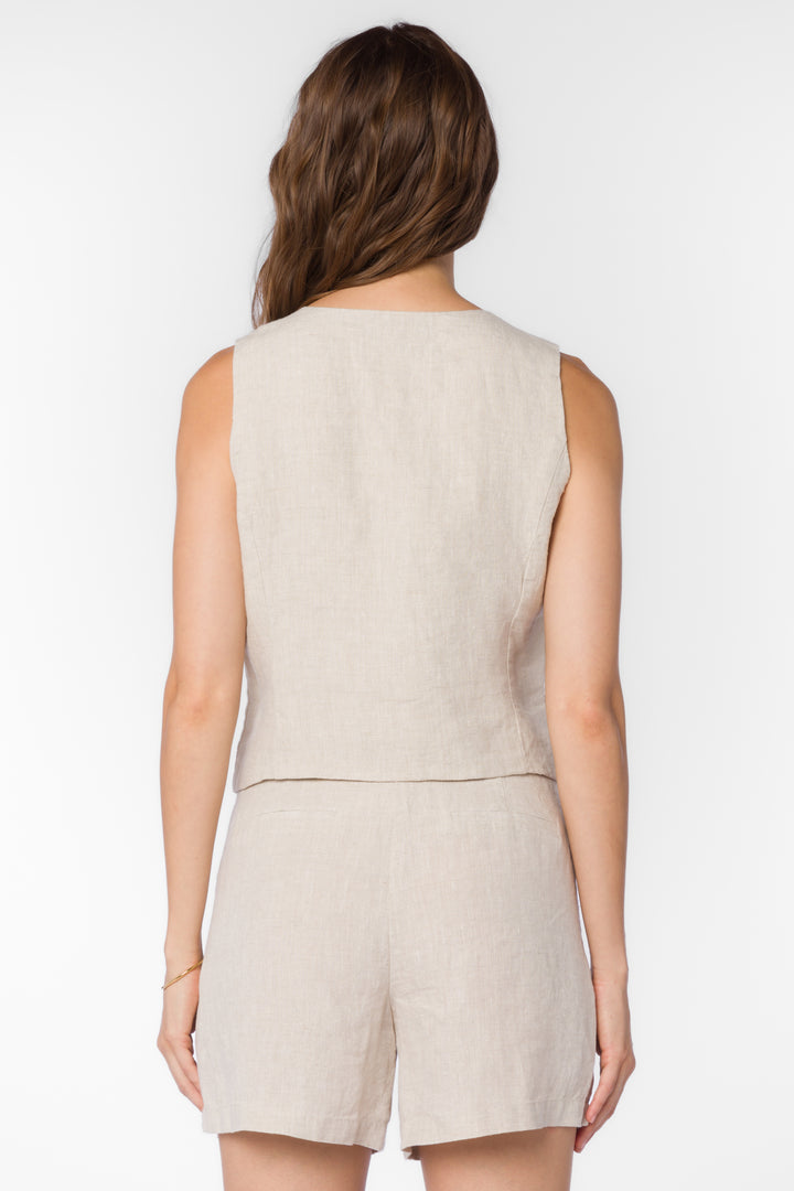 Delis Linen Vest