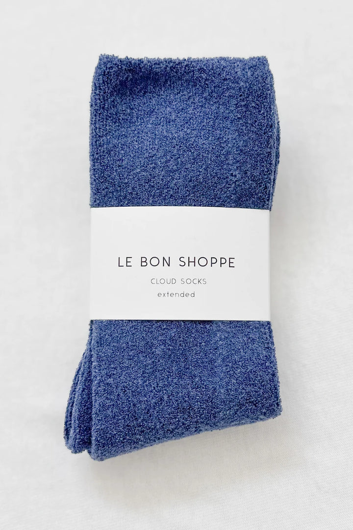 Extended Cloud Socks - Blue