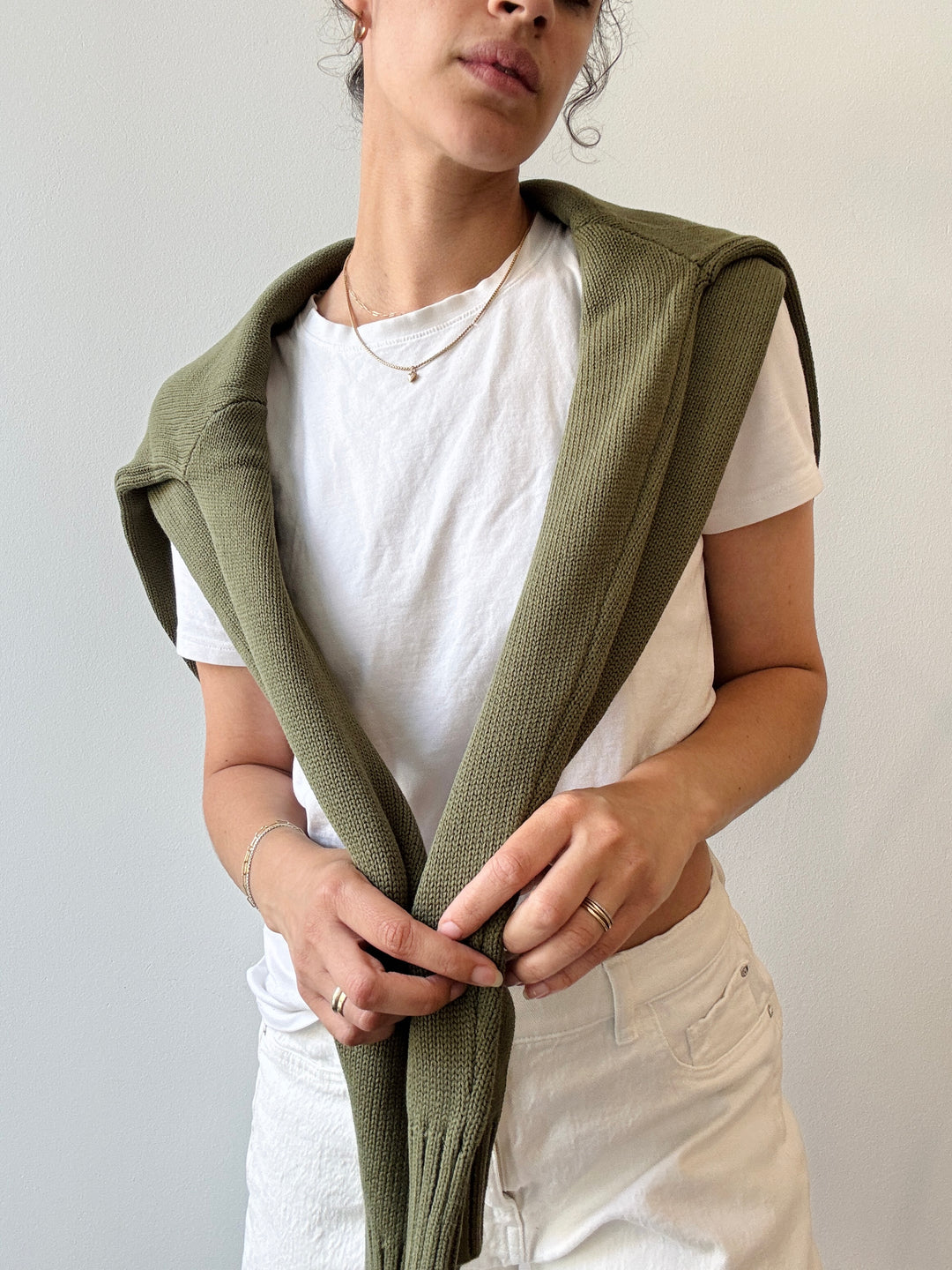 Crew Cotton Sweater