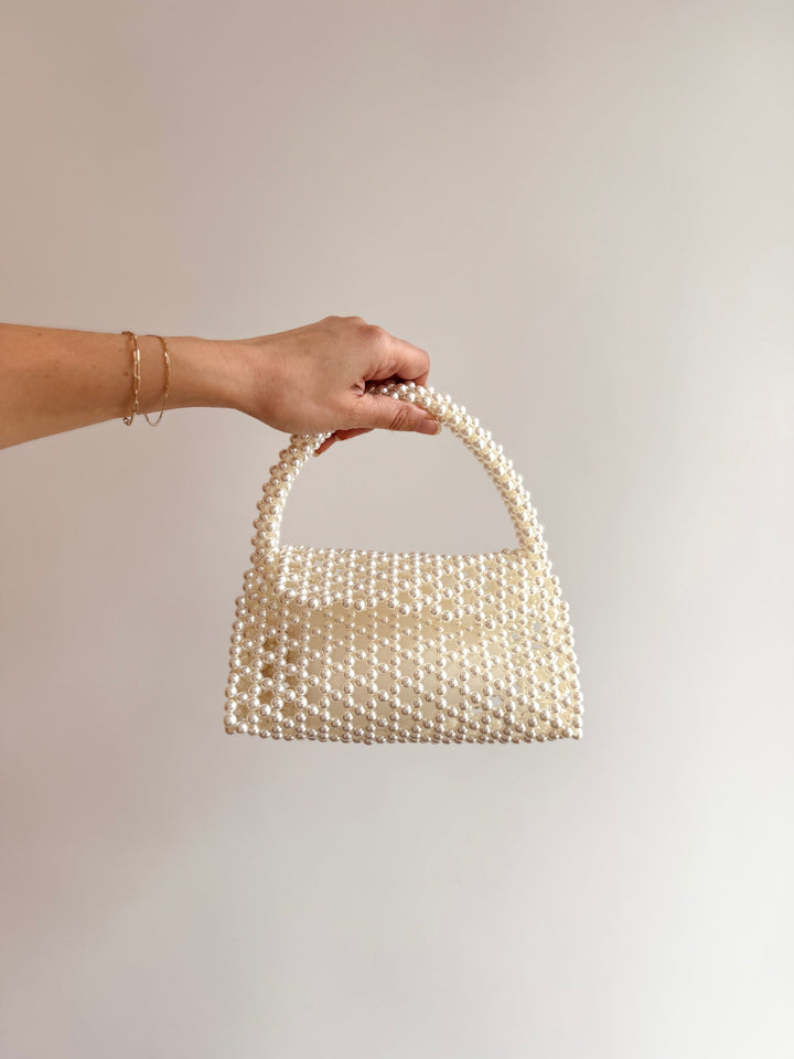 Morgan Pearl Beaded Bag