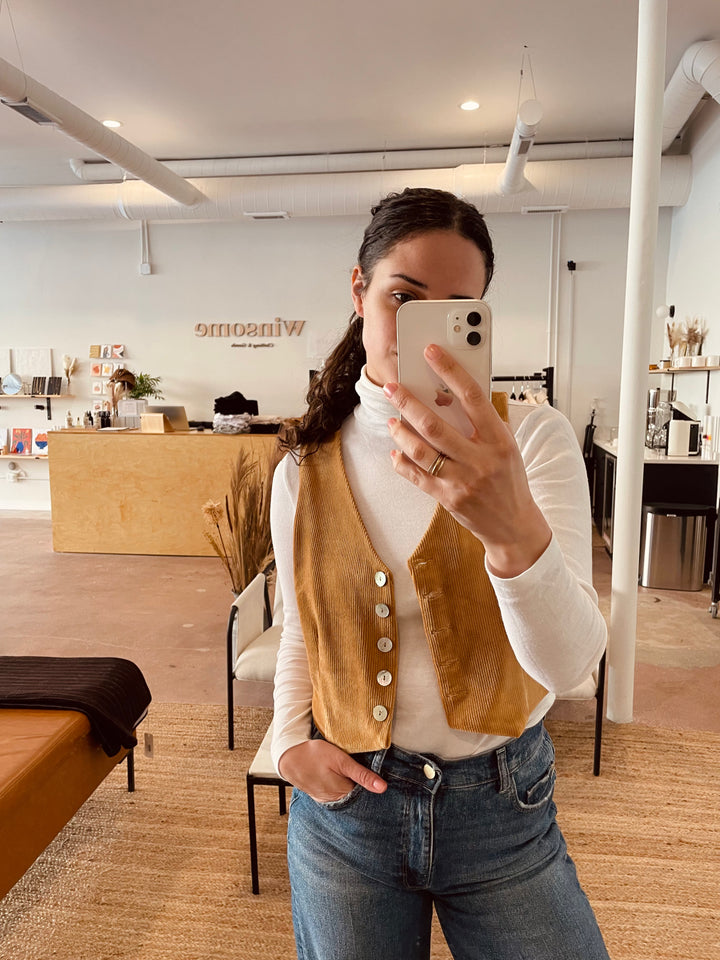 Cord Vest