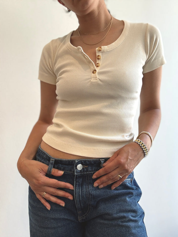 Yumi Henley Tee