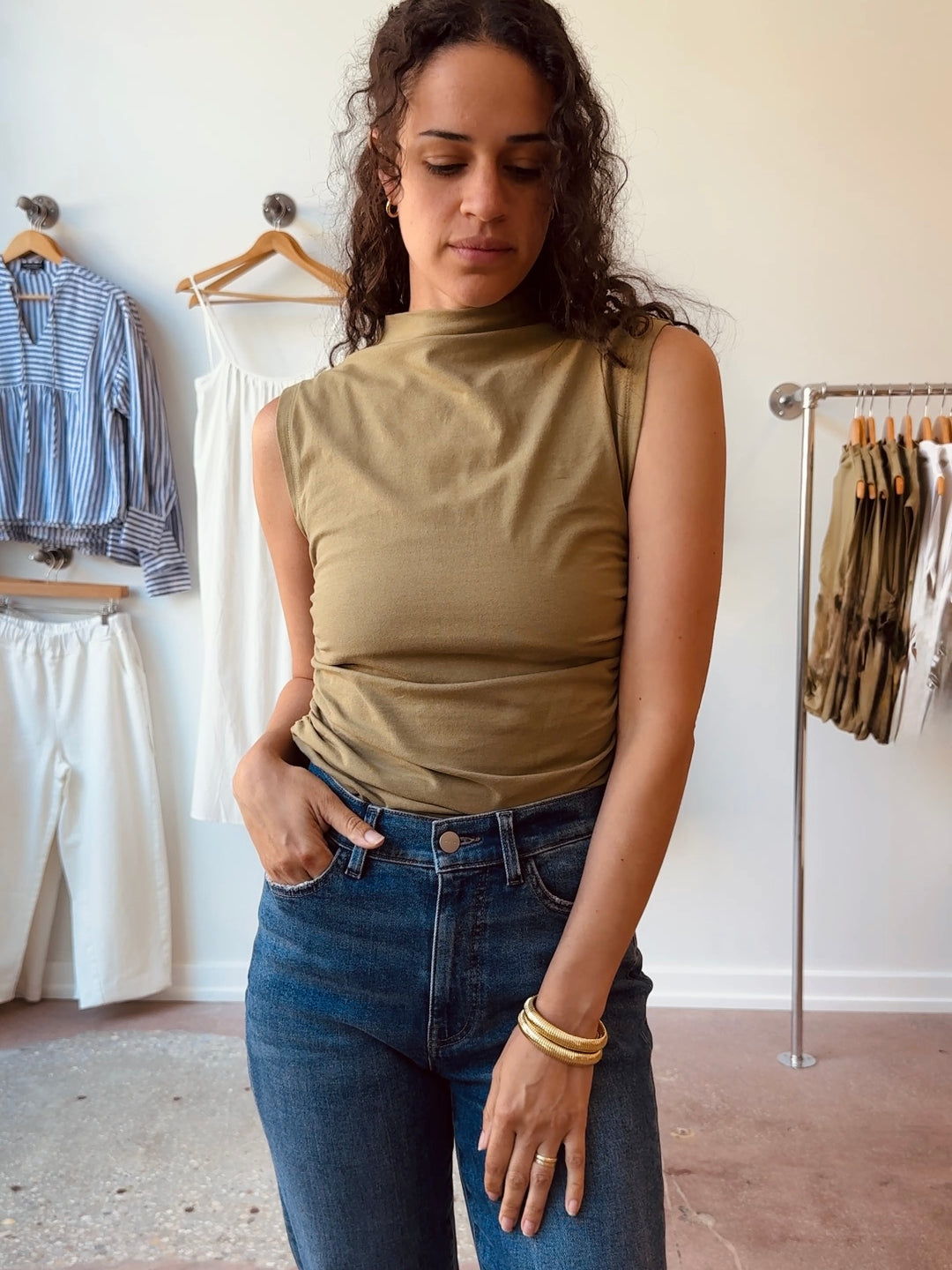 Lavan Sleeveless Top