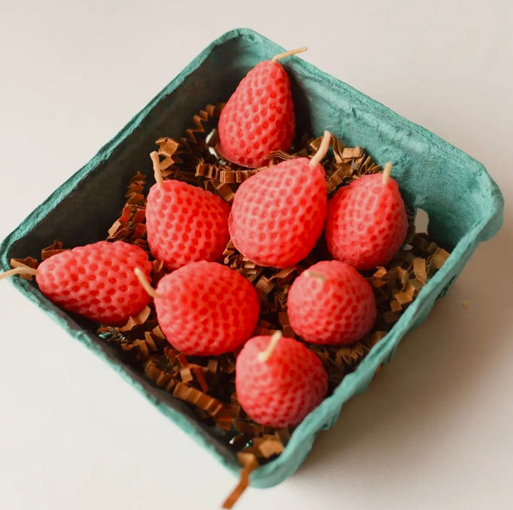 Little Strawberry Candle