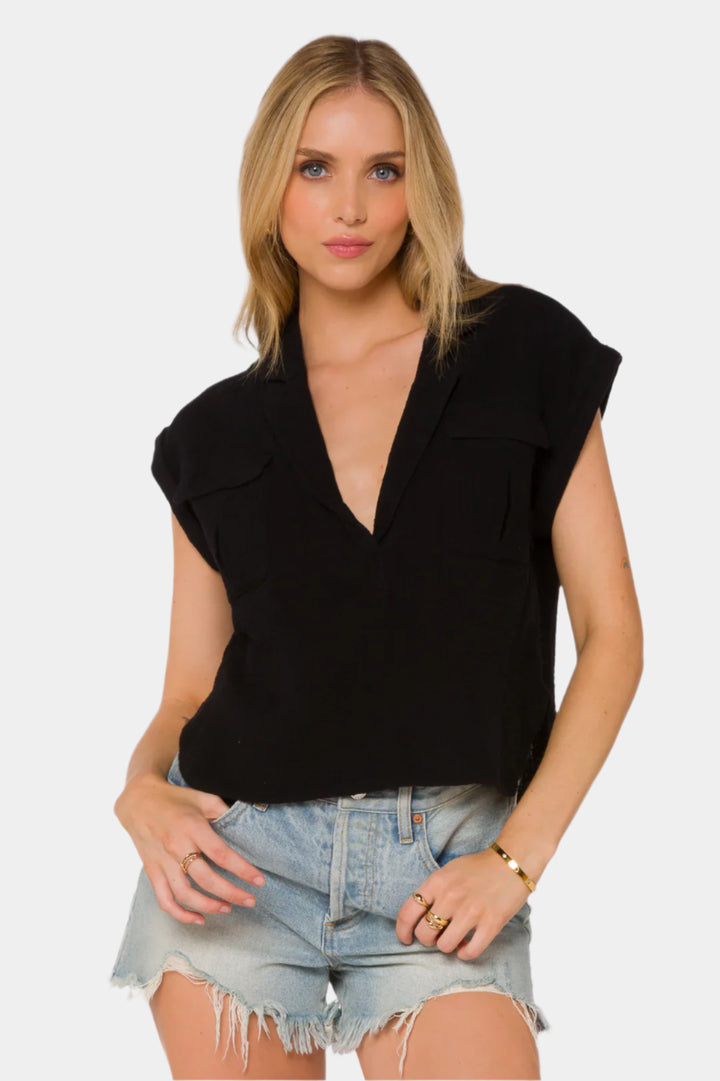 Cotton Gauze Top