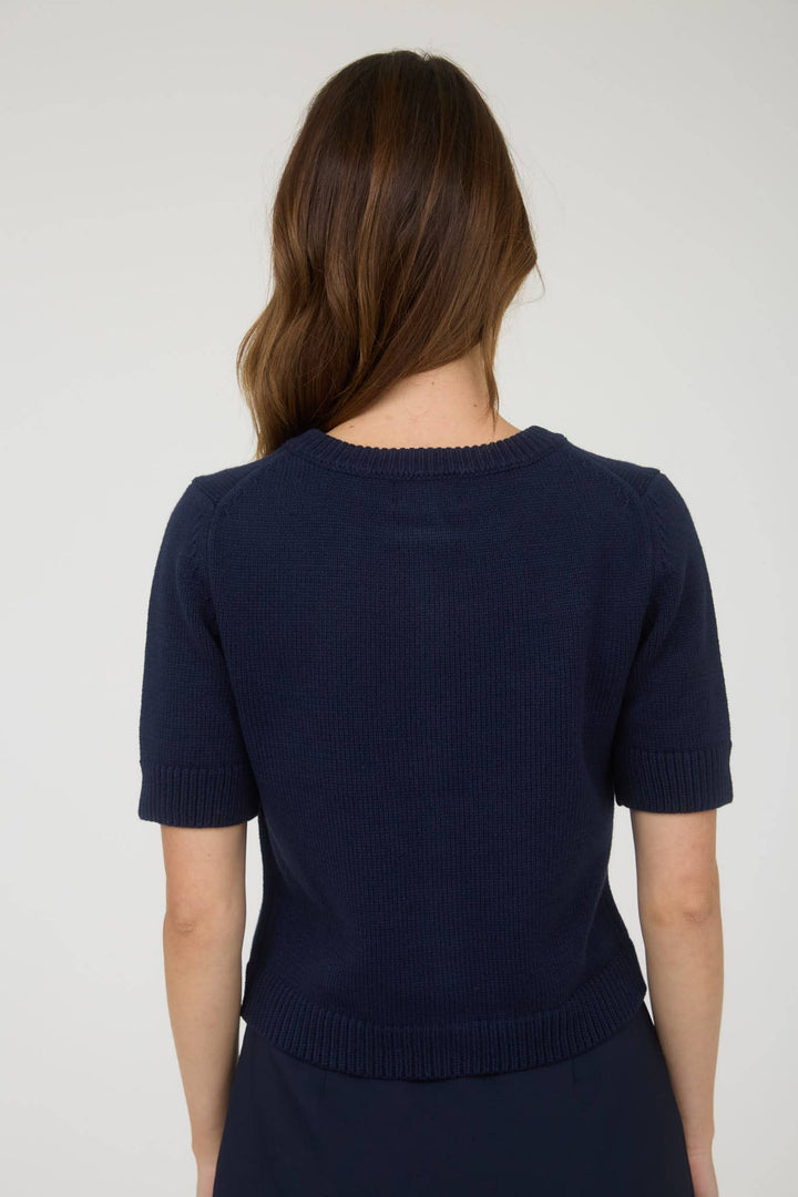 Short Sleeve Cotton Cardigan