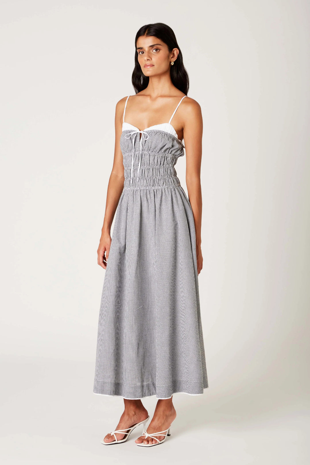 Cute boutique chicago Il, Avondale boutique, woman owned store, gingham cute dress