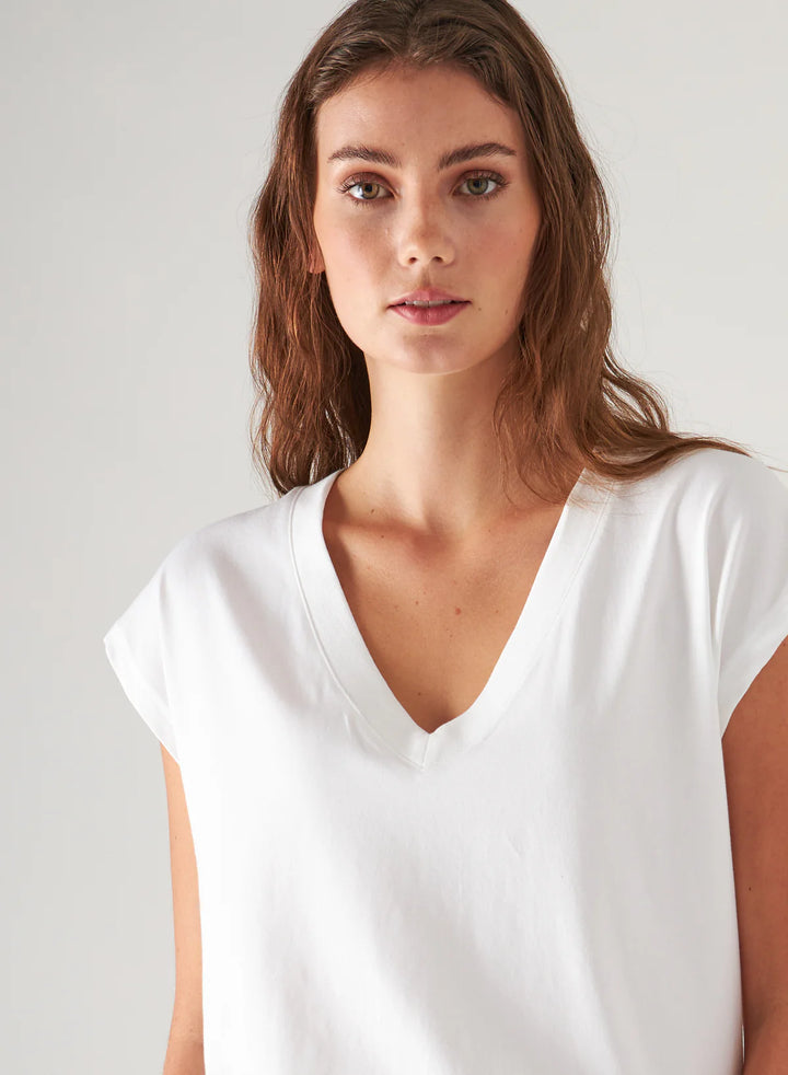 Pima V-Neck Tee