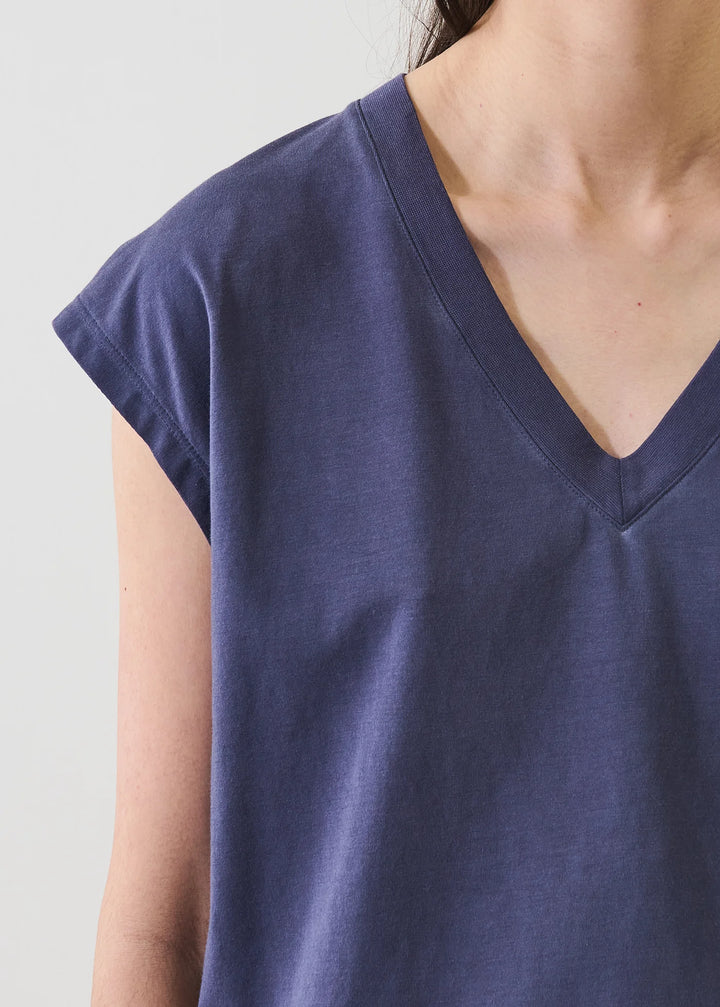 Pima Cotton V-Neck Tee