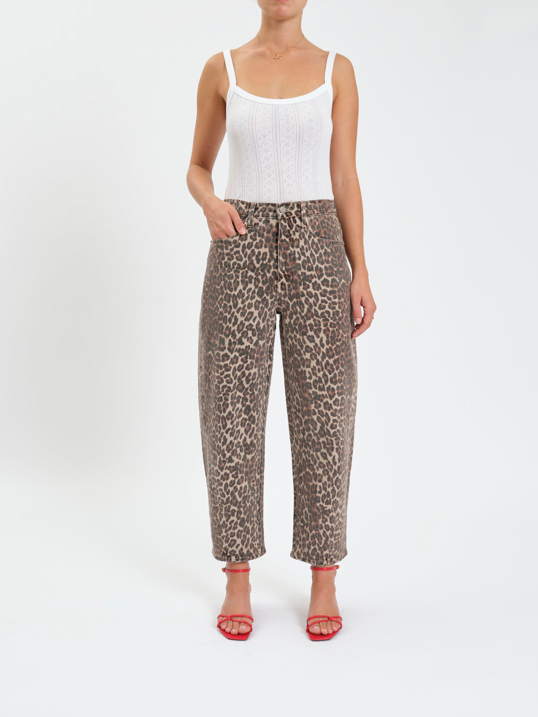 Westward High Rise Barrel Jeans