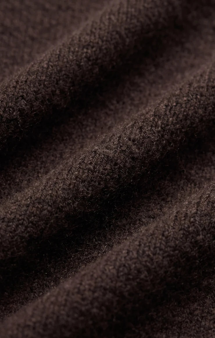 Cozy Moment Cardigan - Dark Roast