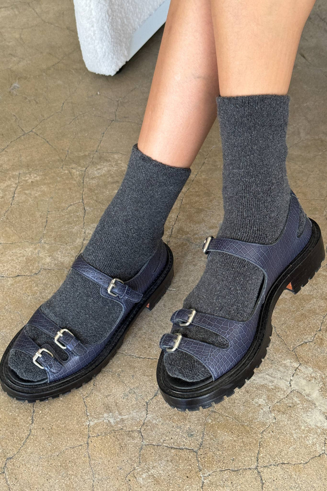 Cloud Socks: Charcoal