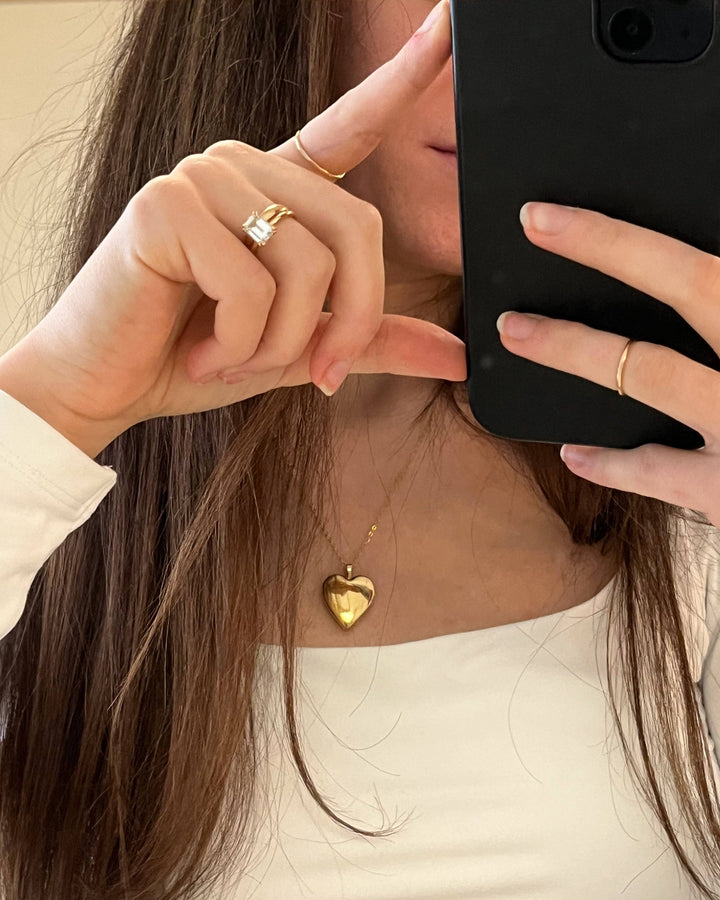 Heart Locket - 14k Gold Fill