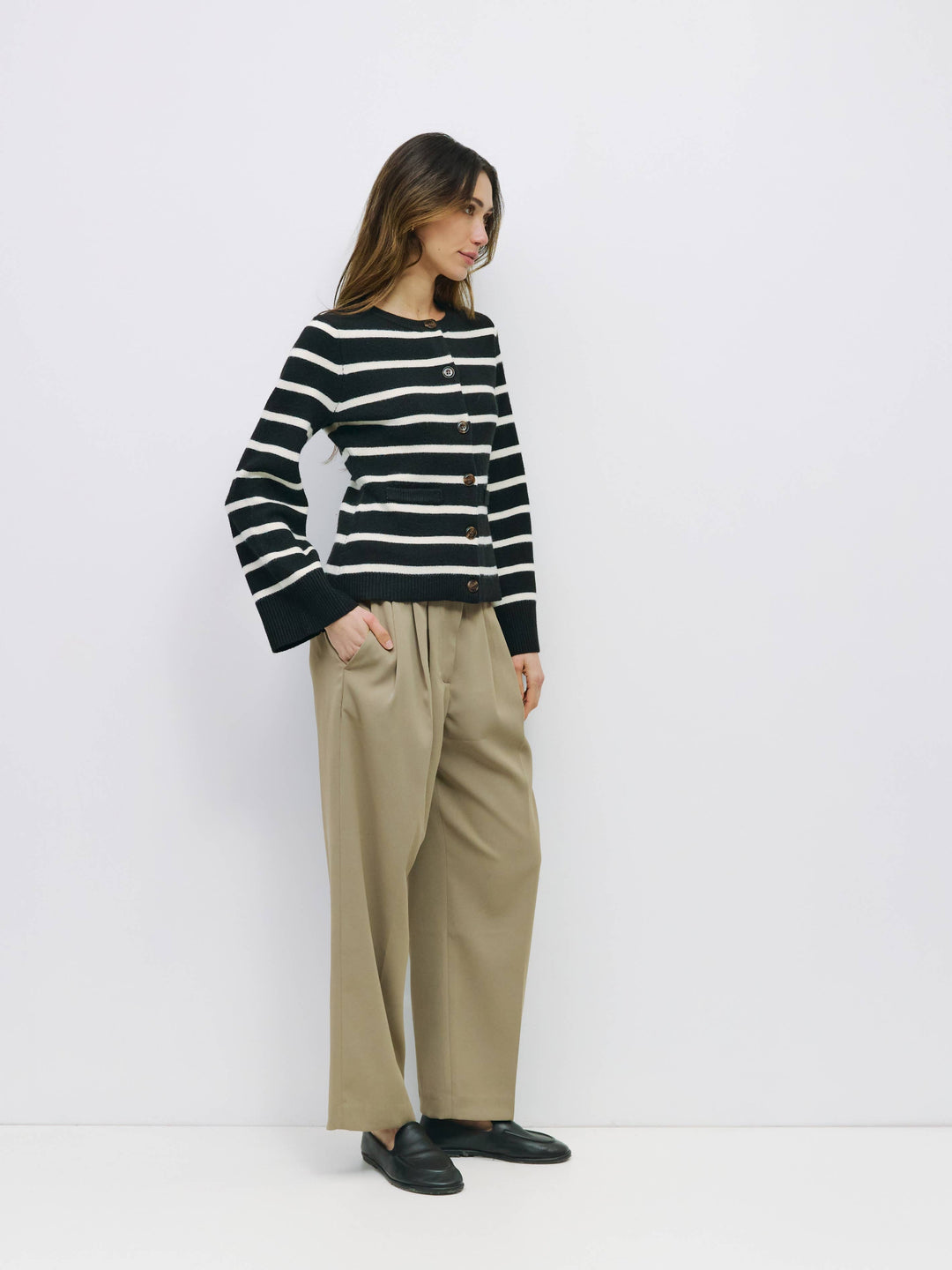 The Cindy Striped Cardigan