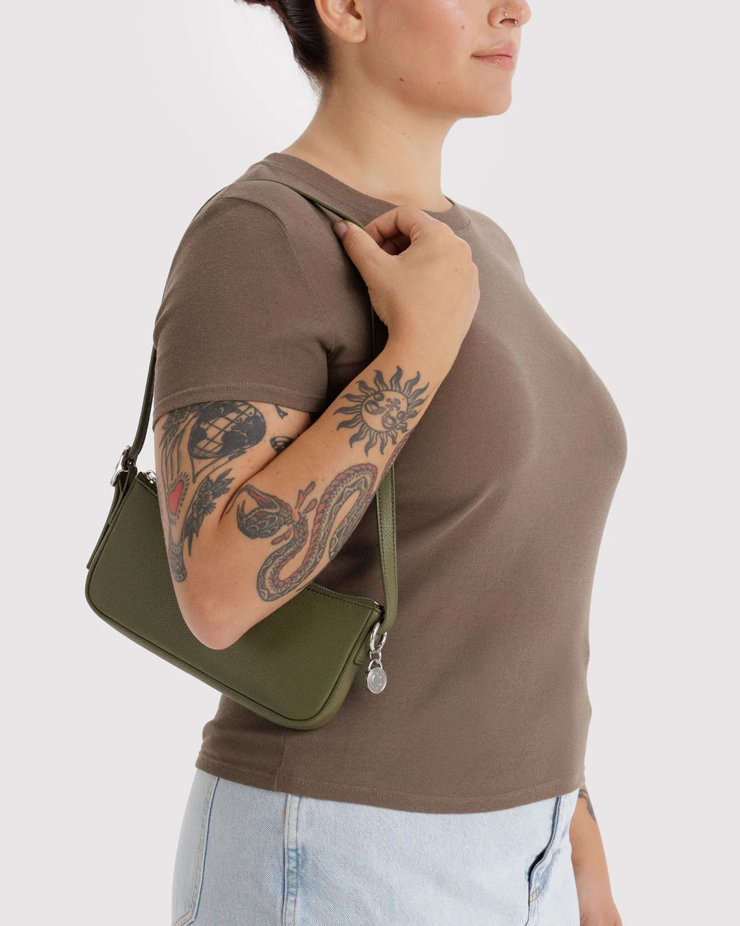 Baggu Recycled Leather Pochette