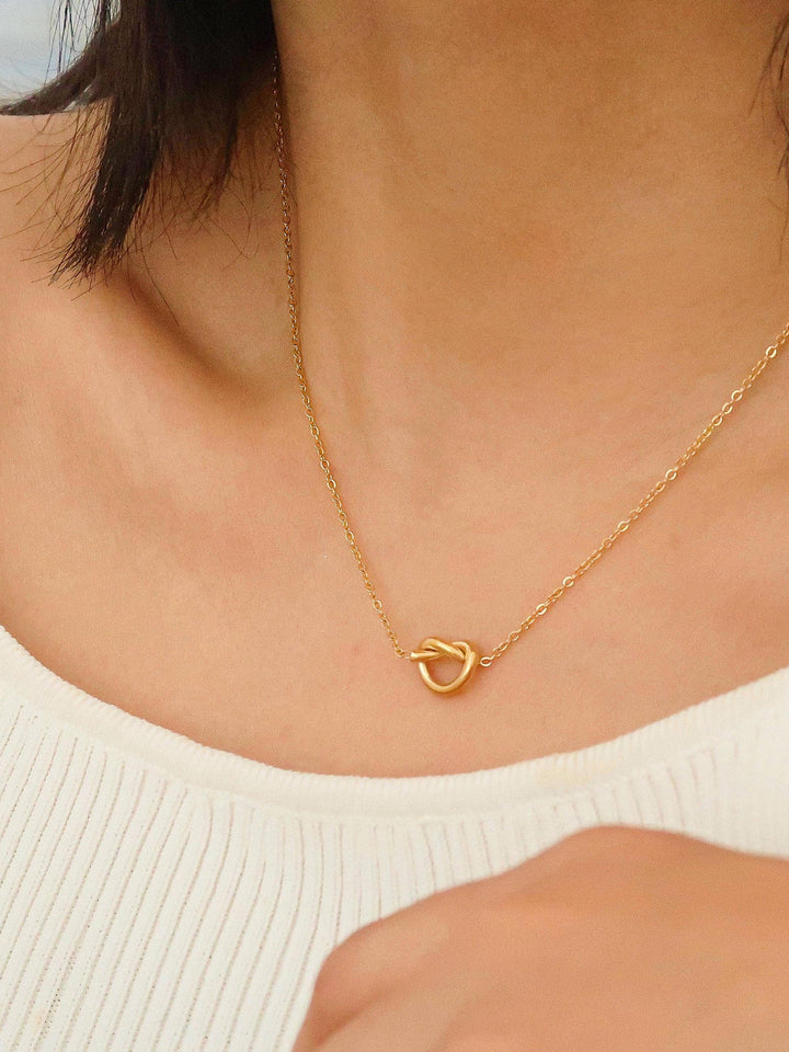 Aimee Petite Knot Necklace
