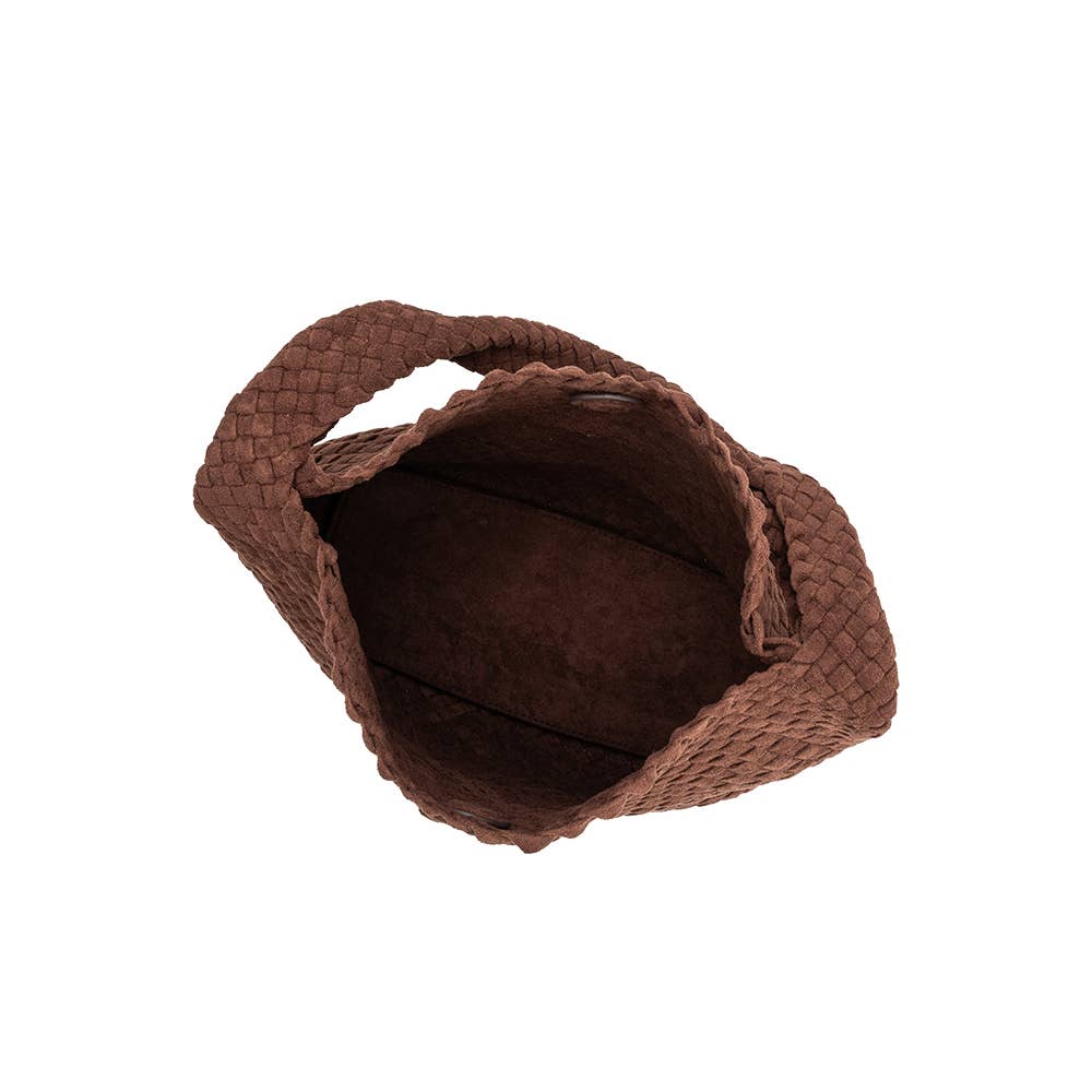 Johanna Vegan Suede Shoulder Bag