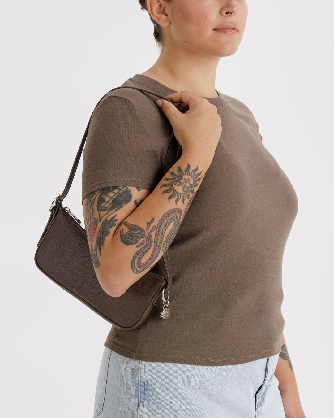 Baggu Recycled Leather Pochette