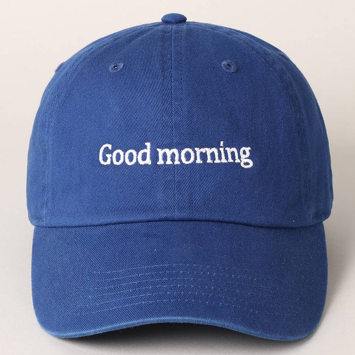 Good Morning Baseball Cap