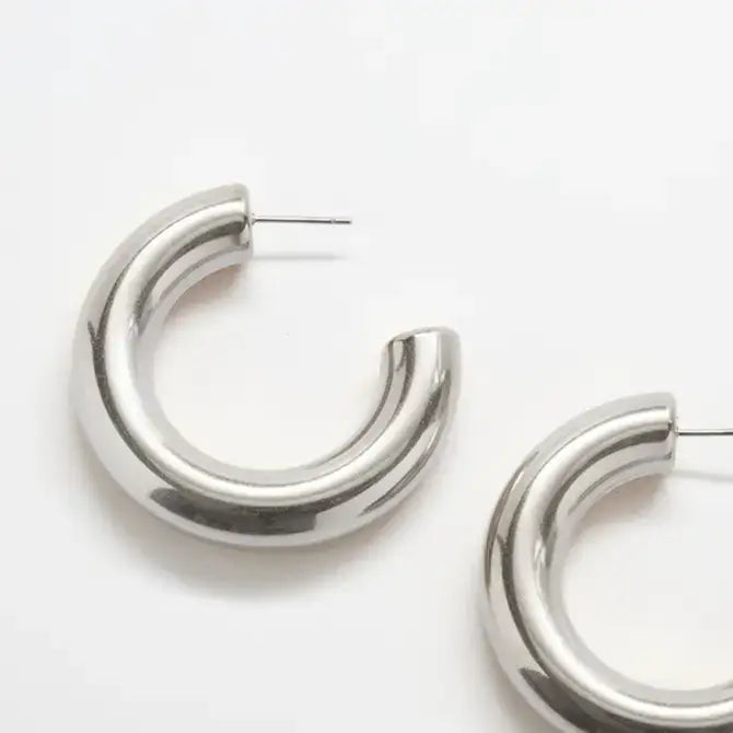 Chunky Hoop Earrings