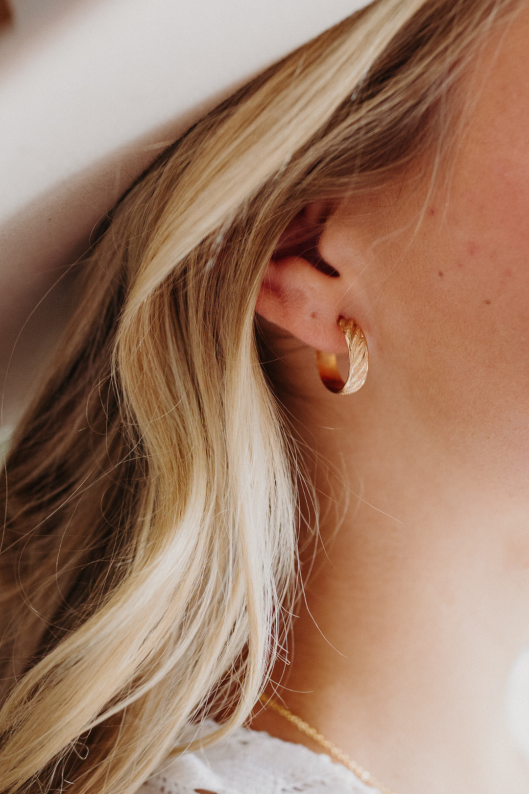 Croissant Hoops - 14k Gold-Fill