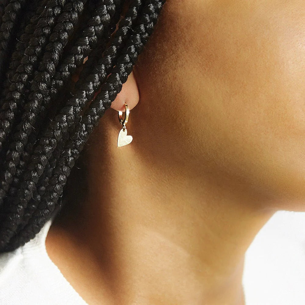 Heart Eye Earrings