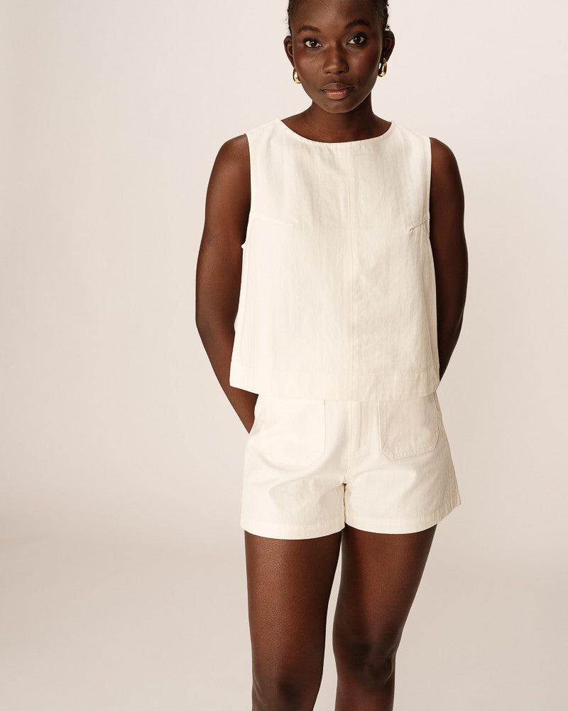 Cute boutique chicago Il, Avondale boutique, woman owned store, cotton tank, summer office clothing