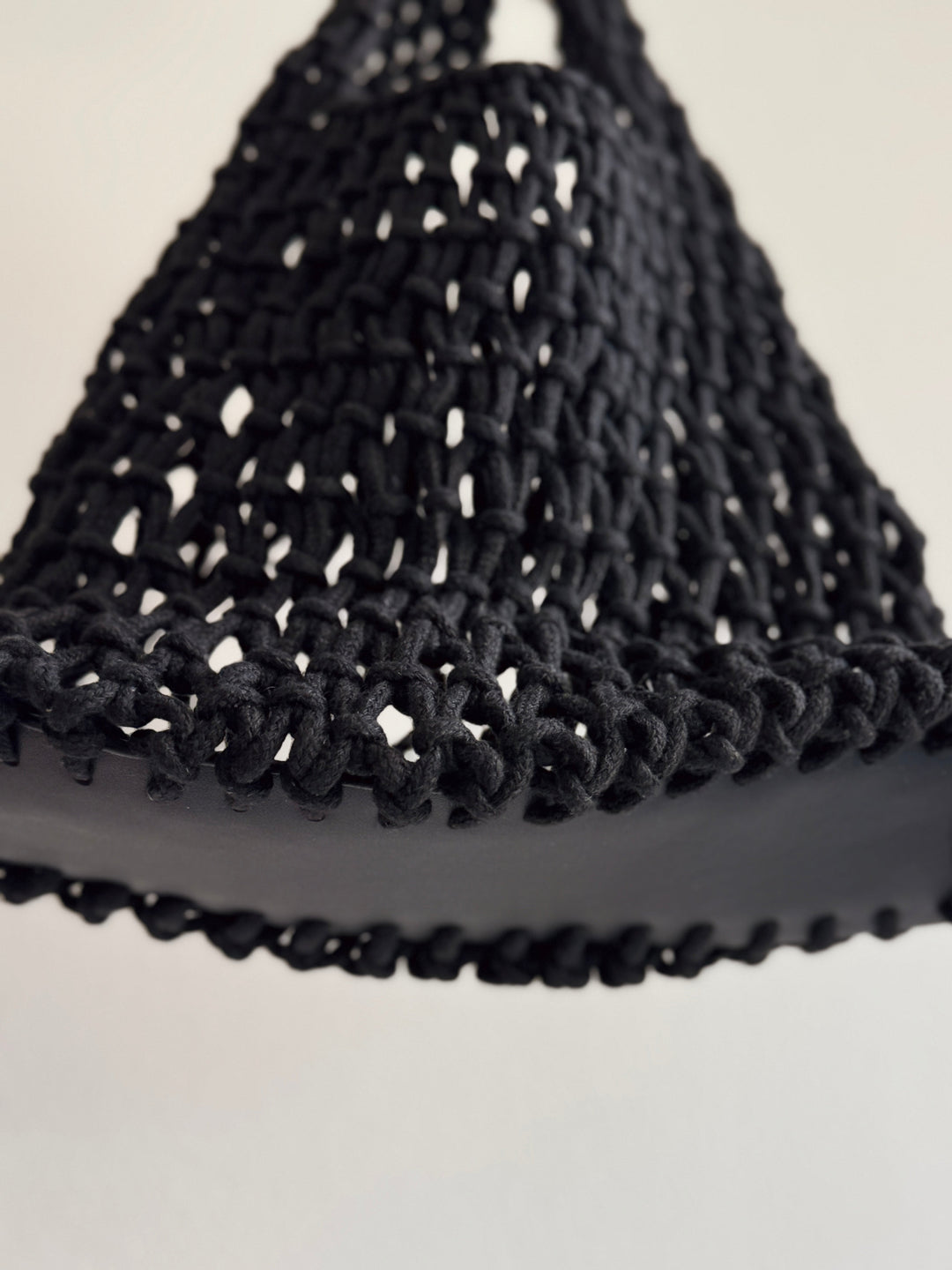 Small Woven Cotton Handbag