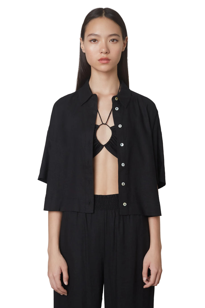 Cropped Boxy Shirt