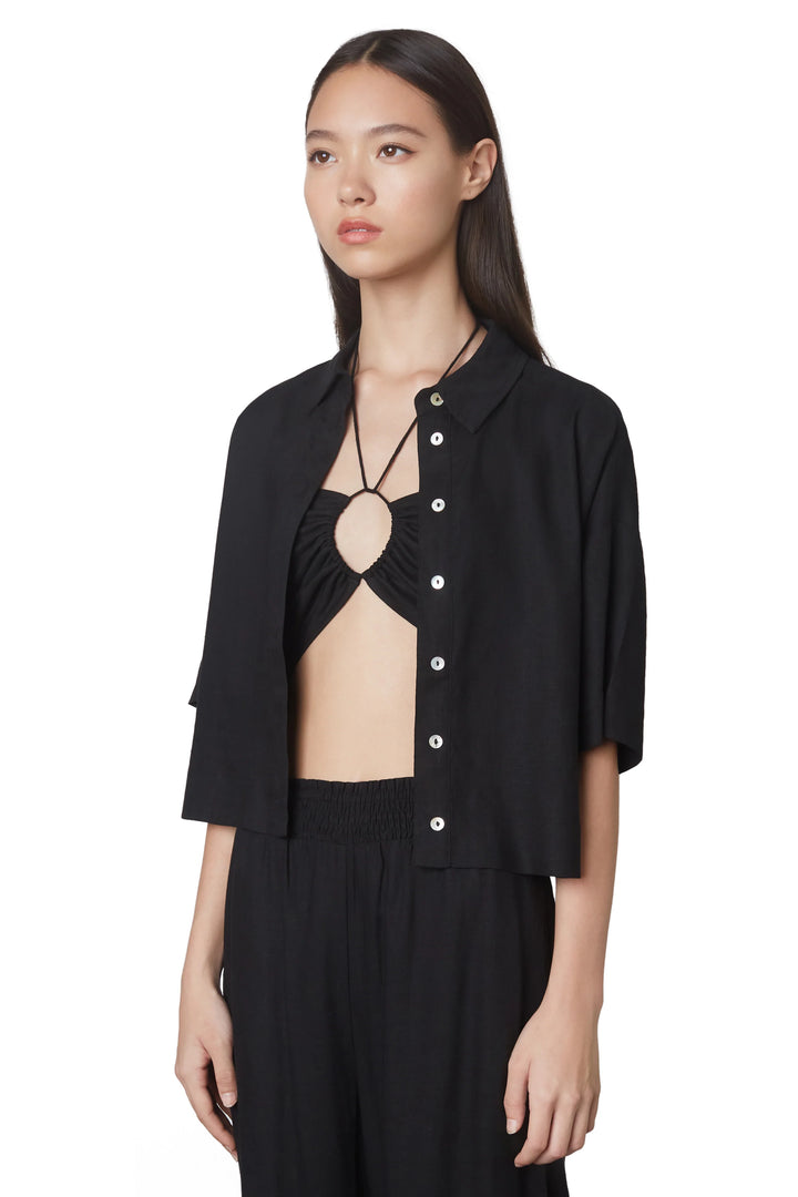 Cropped Boxy Shirt