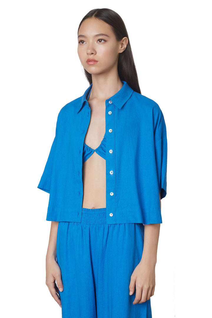 Cropped Boxy Shirt